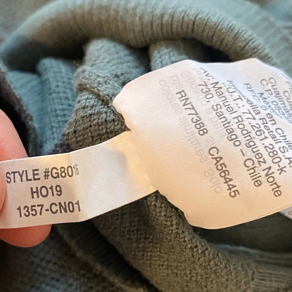 J. Crew Men's Green Crewneck Sweater Size M